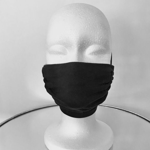 Double Layered Monogram Adjustable Face Mask - Picture 2 of 4